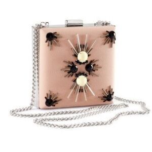 RARE H&M Conscious Collection Pink Beaded Bag